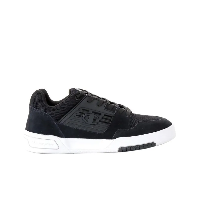 Champion OUTLET 3 On 3 Low-Top Skateboard Shoes Men's Black-1