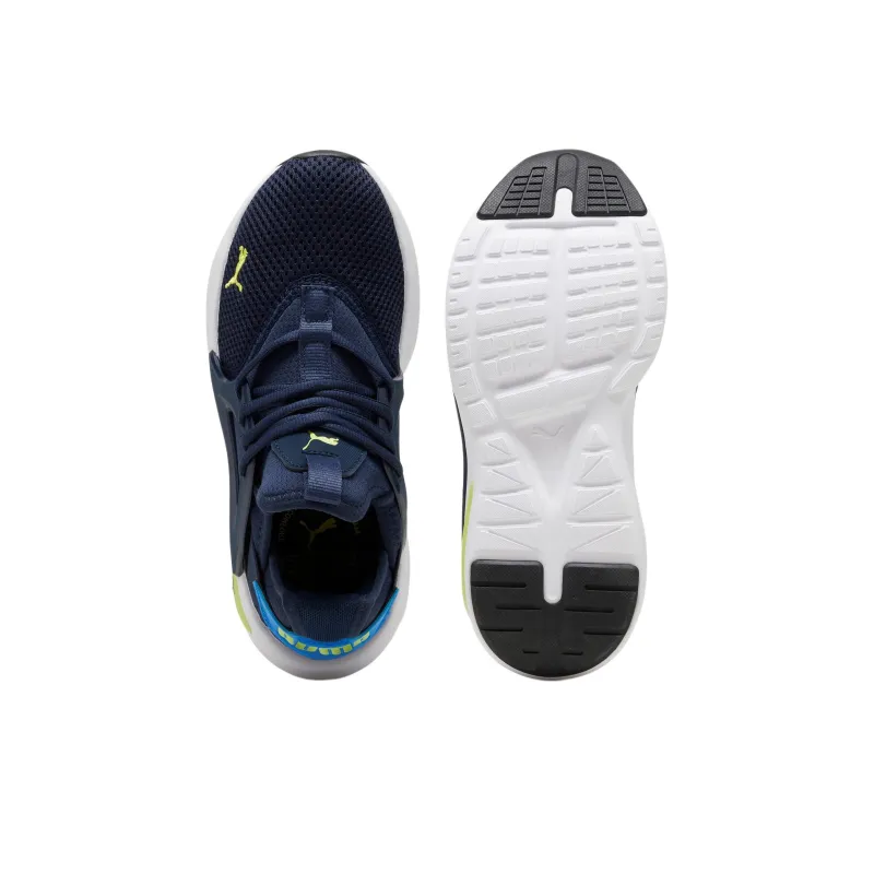 PUMA Softride Enzo Evo Anti Kick Cushioning Low Top Kids Lifestyle Shoes Marine Blue Teenagers-3