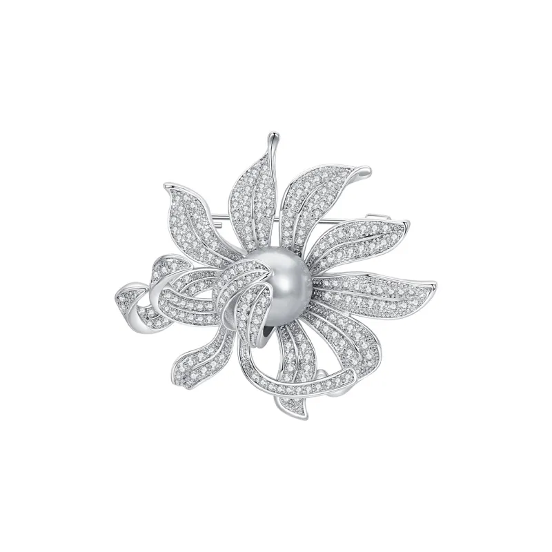 JAY Faux Pearl Brooches Women's-0