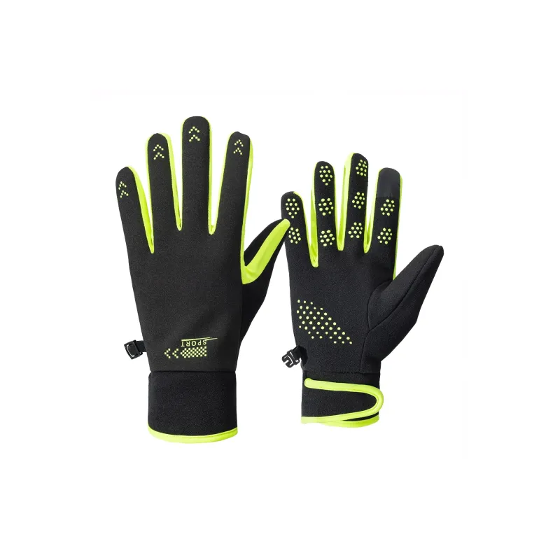 Shanghai Story Polyester Knit Gloves Unisex-0