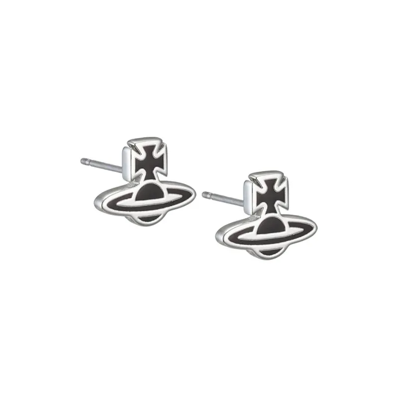Vivienne Westwood Brass Stud Earrings Men's-2