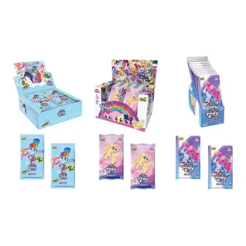 KAYOU My Little Pony Characters Fun Shadow Bag+Rainbow Bag+Shining Moon Bag IP/Anime Cards Box Of 3