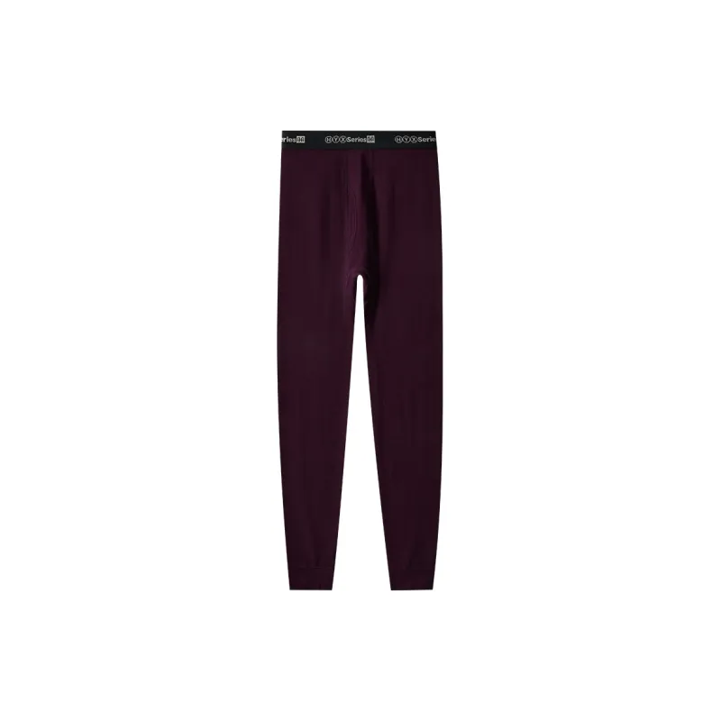 H YXIANG Thermal Pants Men's 2 Pack-10