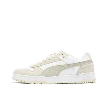 PUMA RBD Game Anti Slip Wear Resistant Low Top Skateboard Shoes Unisex White