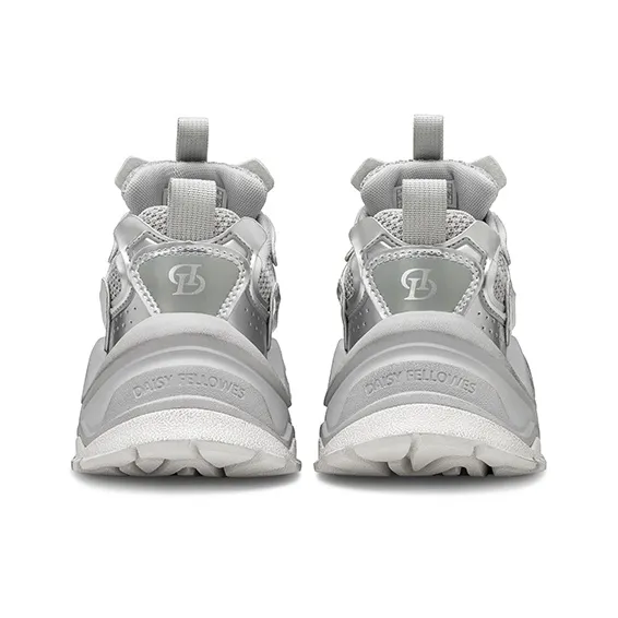 Daisy Fellowes Mango Shoes Anti-Slip And Wear-Resistant Height Increasing Low-Top Chunky Sneakers Unisex-11