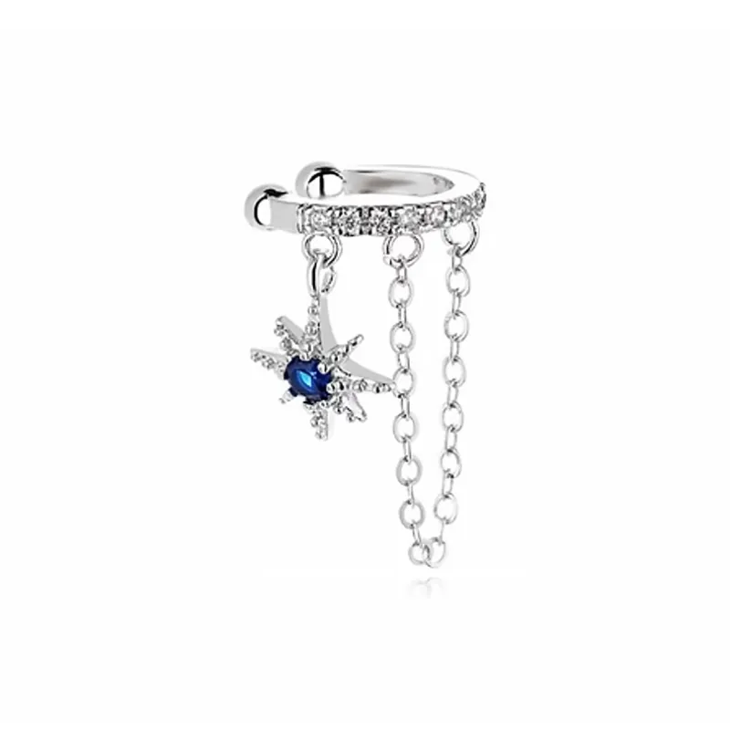ROGA Alloy Clip On Earrings Unisex-0