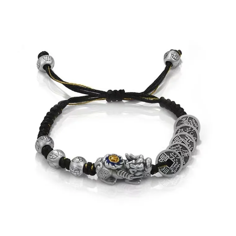 Brahmacharya 999 Fine Silver Bracelets Unisex-0