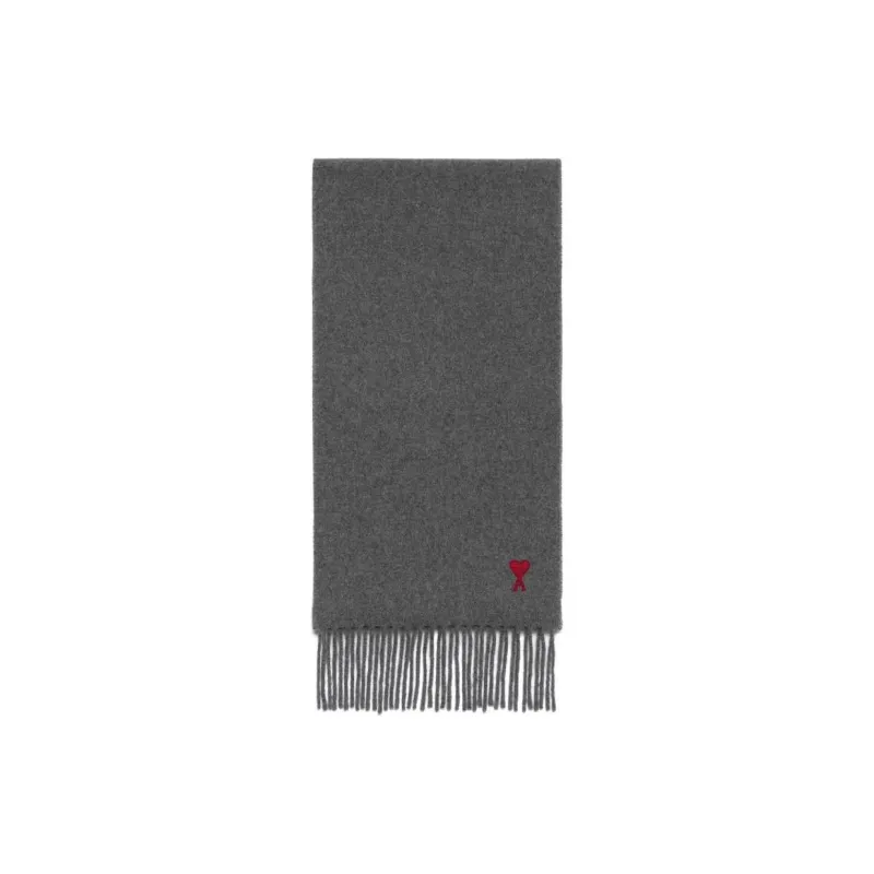 AMIPARIS Ami De Coeur Knitted Scarf-1