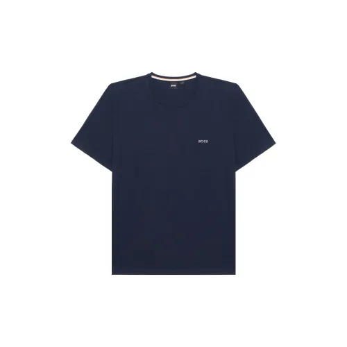 HUGO BOSS T-Shirts Men Dark Blue