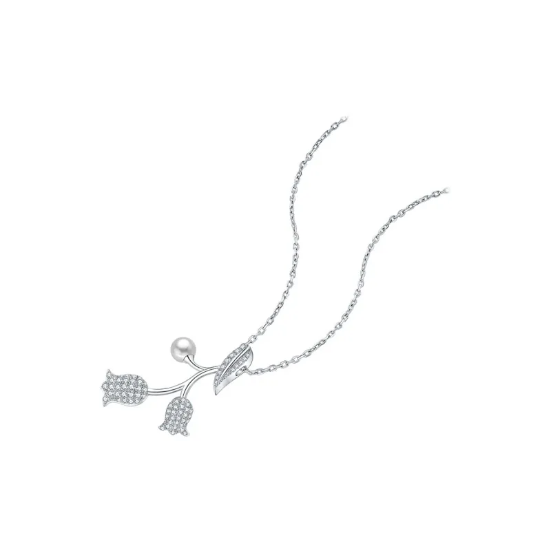 BABYBEI Shell Pearl Necklaces Women's-1