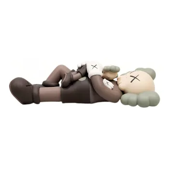 KAWS Figure Print HOLIDAY SINGAPORE COMPANION Brown Trendy Figures