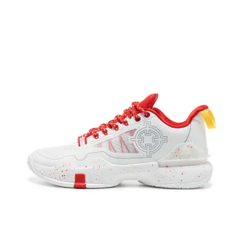 RIGORER Hydrogen 2 Basketball Shoes Men Low Top Coral White/Red