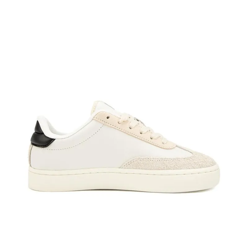 CKJ CALVIN KLEIN JEANS Skateboard Shoes Women's Moon White-1