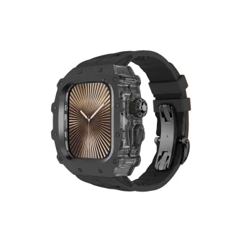 HUALIMEI Watch Band Apple Compatibility 42/46mm Fluoroelastomer Material
