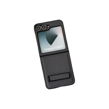 ZHUOJI ABS+PC Material Foldable Phone Case Compatible With Samsung Z Flip 6 Fully Enclosed Impact Resistant
