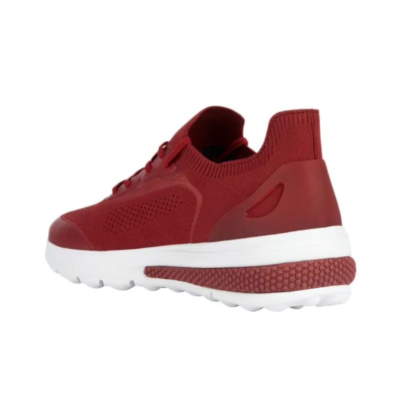 GEOX Spherica Actif Anti-Slip Wear-Resistant Low-Top Casual Shoes Men's Red-2