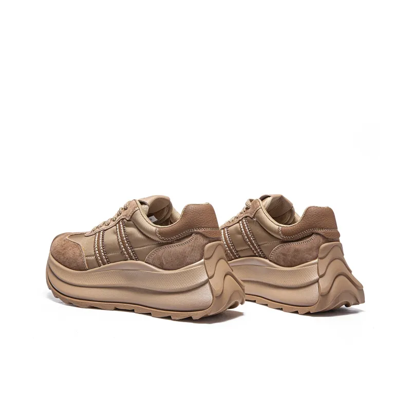 MQ Shock Absorbers With Slip Resistant Features Low Top Chunky Sneakers Women's-3