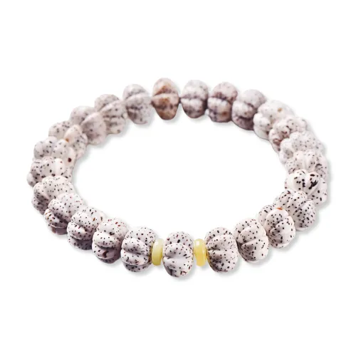 The Call Of The Heart Hetian Jade Bracelets Dusty Pink Unisex