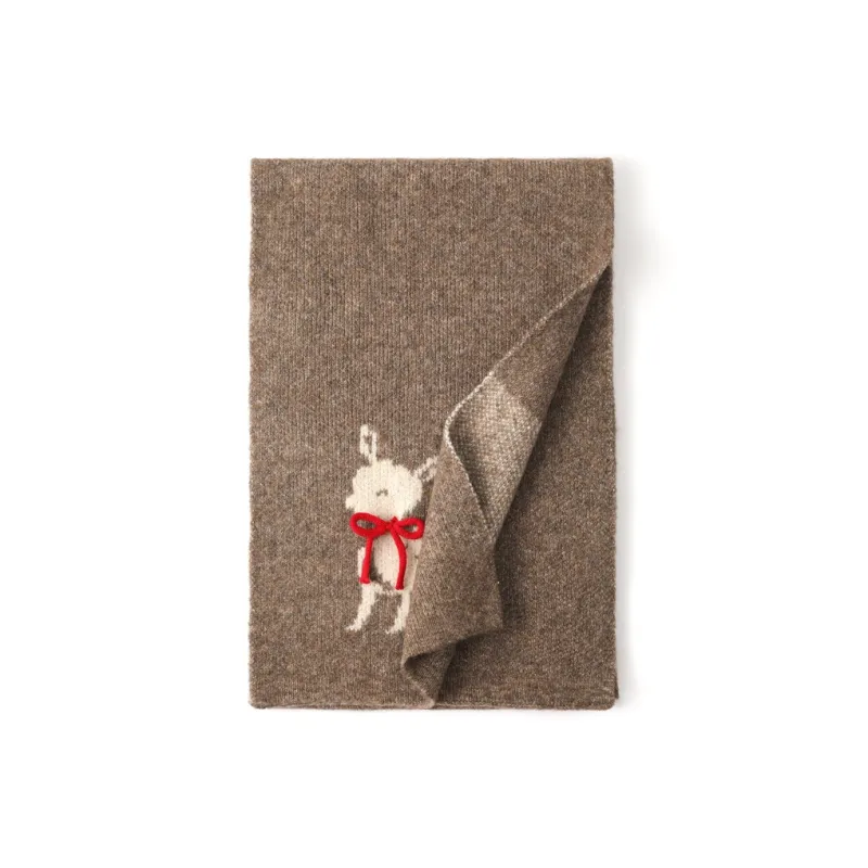 FREE RABBITⅡ Knit Scarves Unisex-3