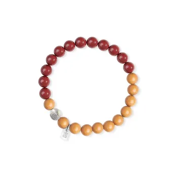 Crafts Women's Synthetic Cinnabar Bracelets Unisex