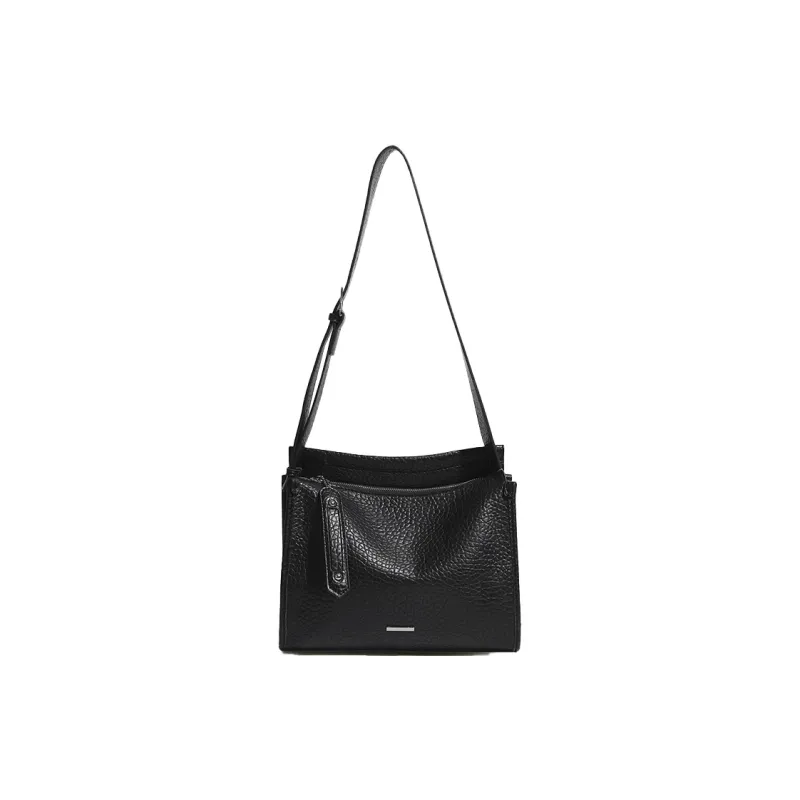 HAWA Velour Crossbody Bag Shoulder Bag Unisex Brown/Black-20