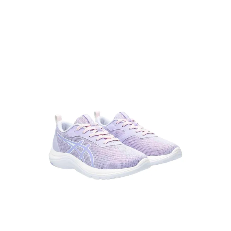 Asics Anti-Slip Wear-Resistant Low-Top Kids' Running Shoes Purple White Kids'-2