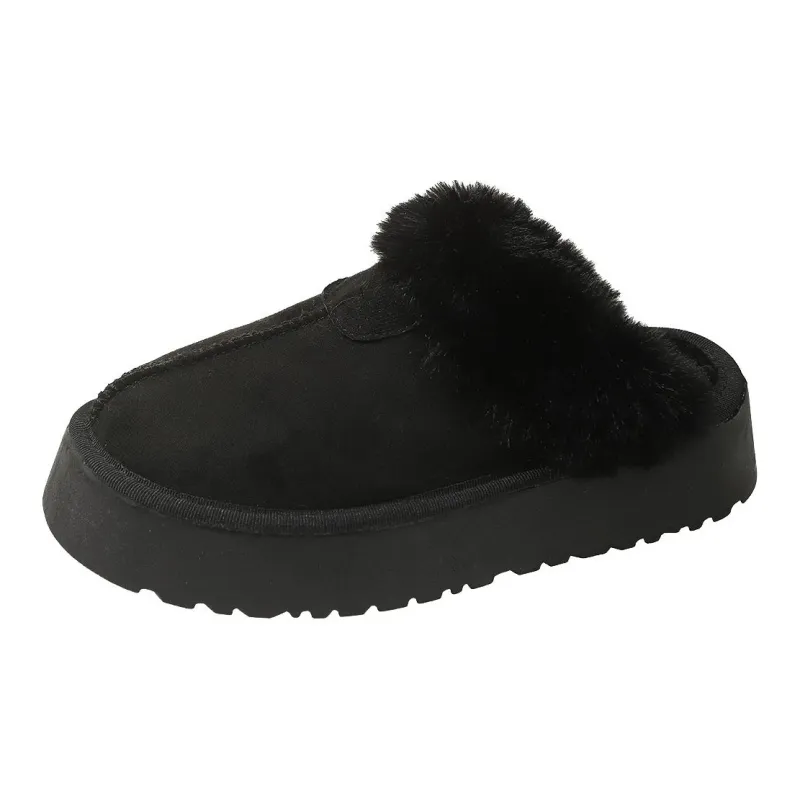 ALPLUME Home Slippers Yellow Brown Black Antelope Brown-5