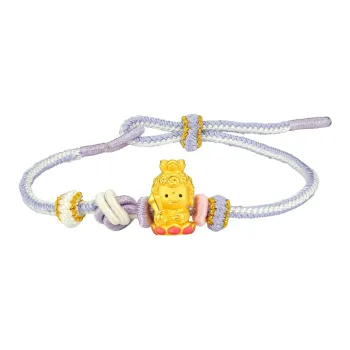 LET'S BLING Gold Bracelet Unisex