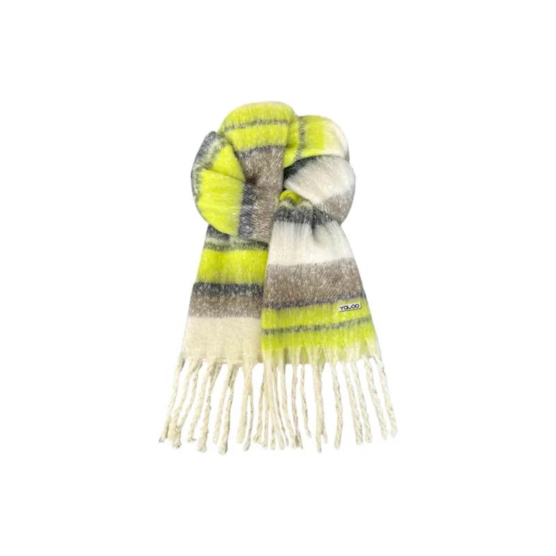 Yalu Polyester Knit Scarves Unisex Gift Box Set-2