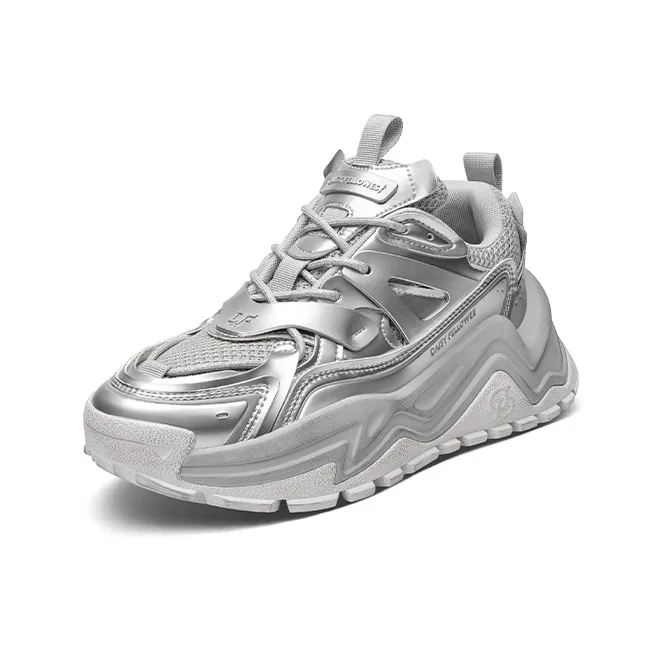 Daisy Fellowes Mango Shoes Anti-Slip And Wear-Resistant Height Increasing Low-Top Chunky Sneakers Unisex-9