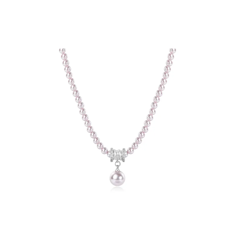 Zeroline Shell Pearl Necklaces Women's-2