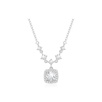 Central Fashion 999 Fine Silver Sterling Silver Necklace Women's