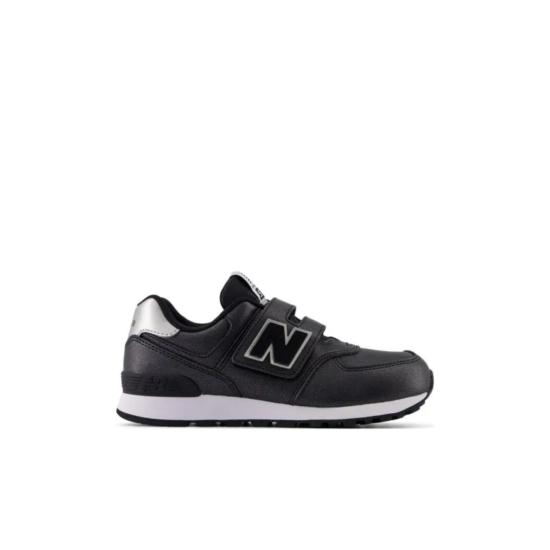 New Balance NB 574 Anti Kick Cushioning Low Top Kids Lifestyle Shoes Black Kids'-1