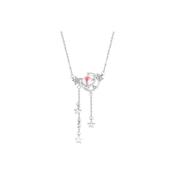 VIGG S925 Silver Necklaces Women's