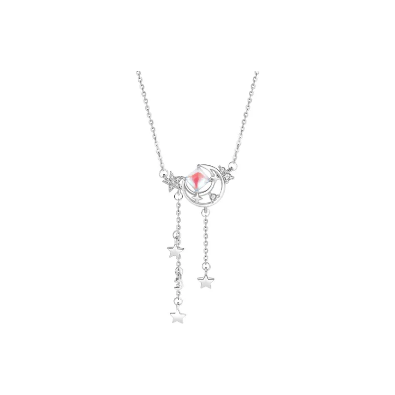VIGG S925 Silver Necklaces Women's-0