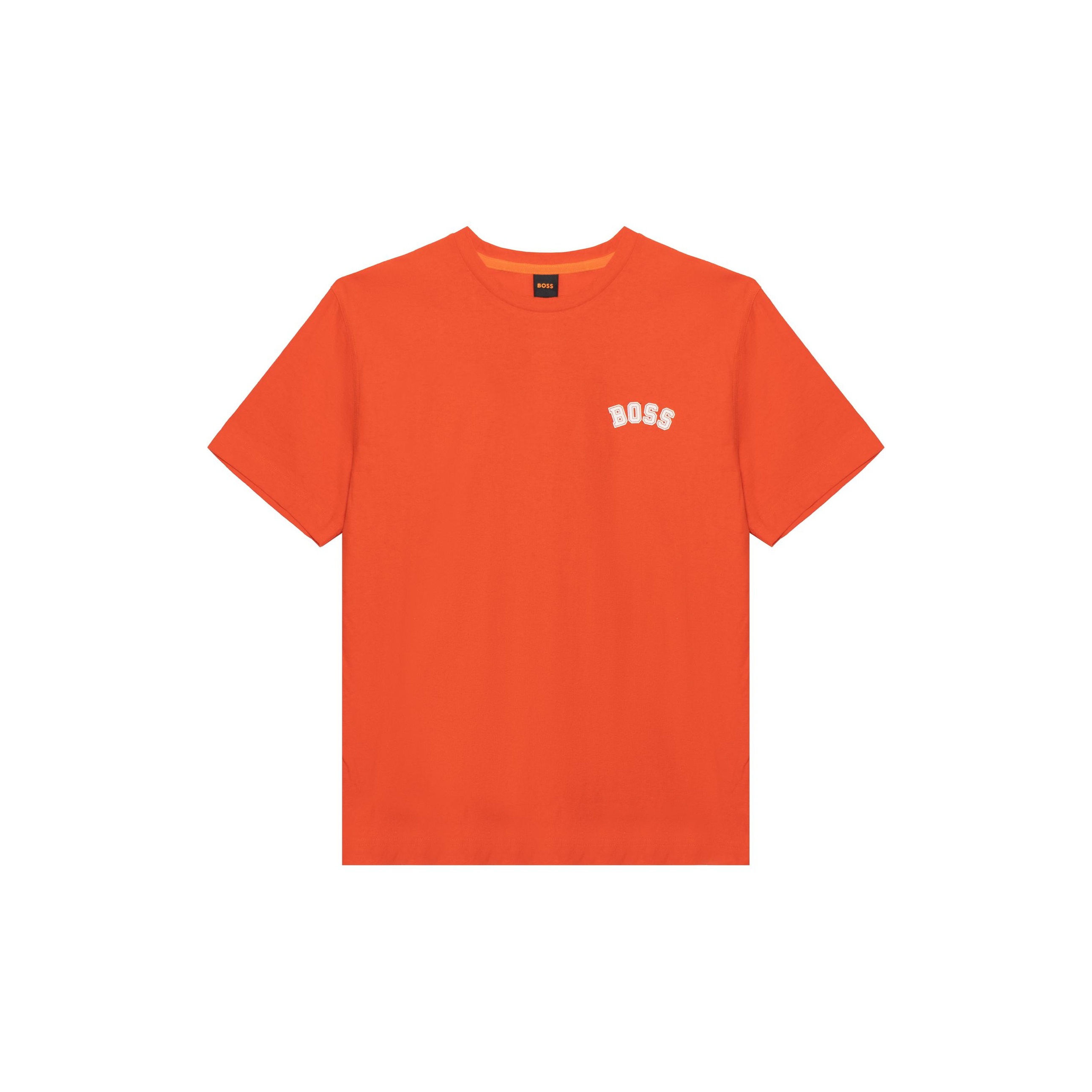 Hugo Boss T shirts Men Orange Red