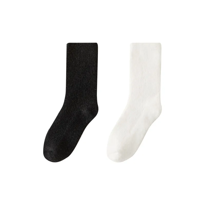MIIOW Trend Party Series Mid Calf Socks Unisex 2 Pack-5
