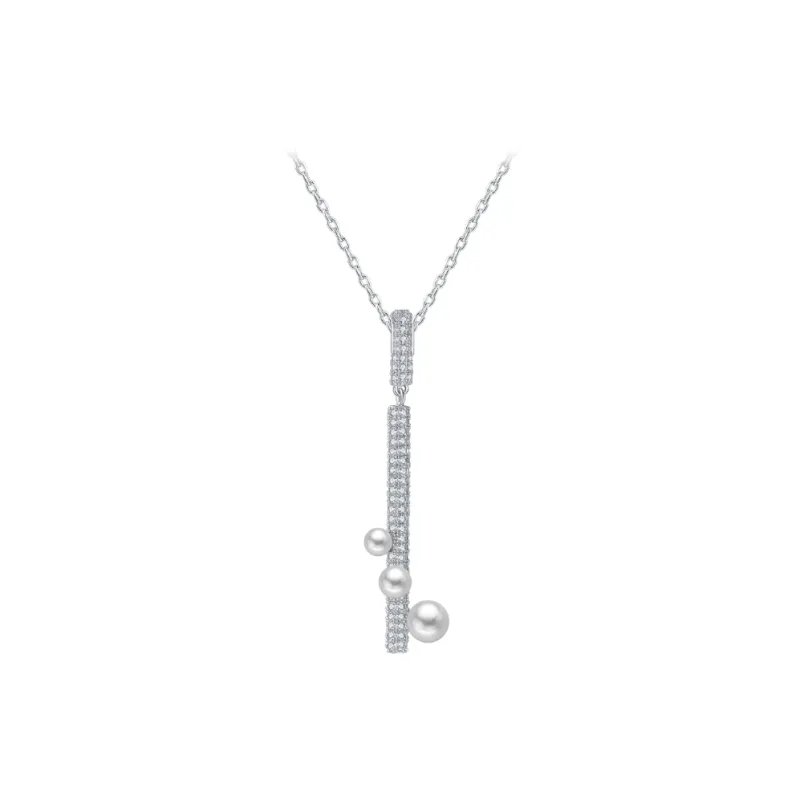 BABYBEI 925 Sterling Silver Necklaces Women's Silver-0