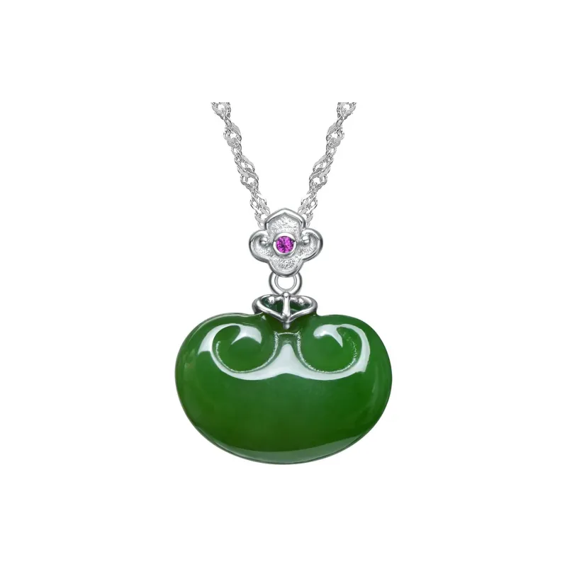 MARY WINDSOR Hetian Jade Ruyi Pendant Jasper Women's-0