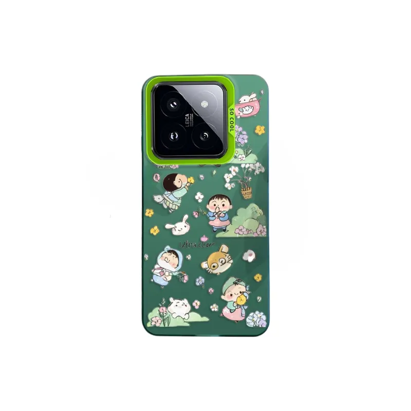 PHILIPS TPU Material Trendy Fashion Fresh Look Cartoon Refreshing Phone Cases Compatible With Xiaomi 14/13/12/11/PRO/10-3