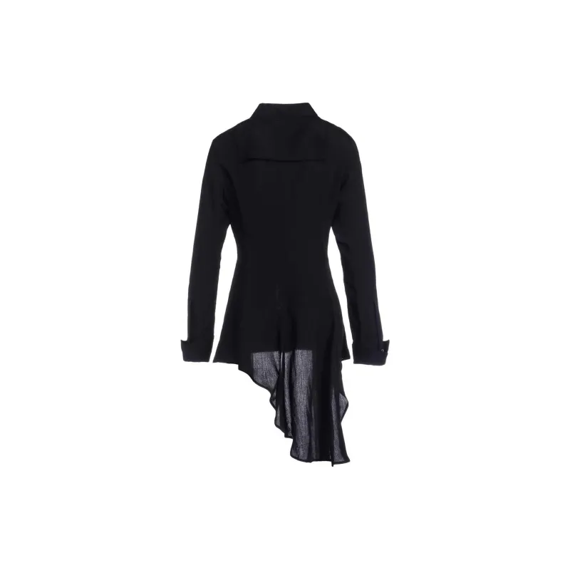 Yohji Yamamoto Draped Cady Shirt-1