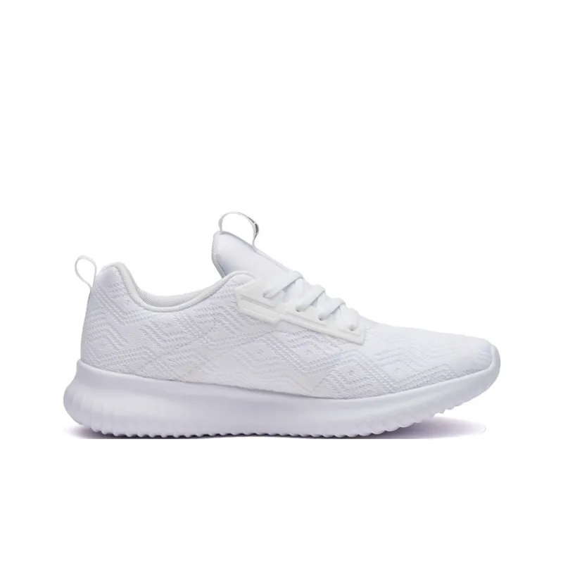 361° Cushioning Anti Slip And Wear Resistant Low Top Running Shoes Men's White-1