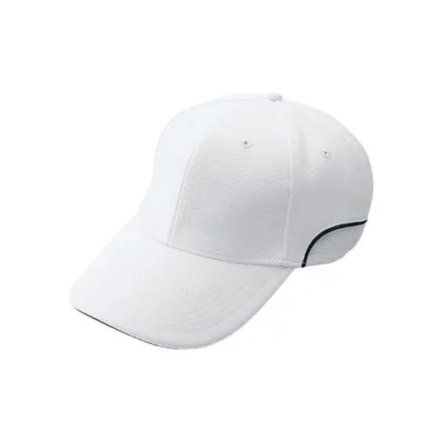 Mizuno Polyester Baseball Caps Unisex White
