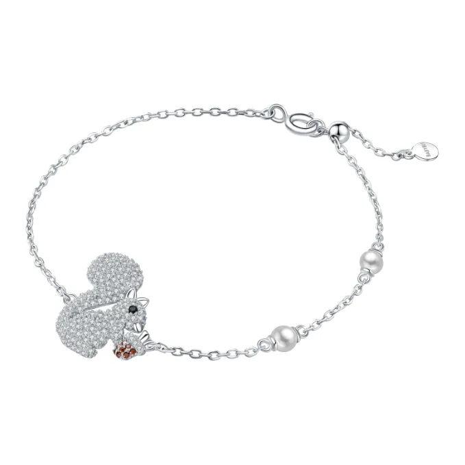 BABYBEI Synthetic Cubic Zirconia Bracelets Women's-1