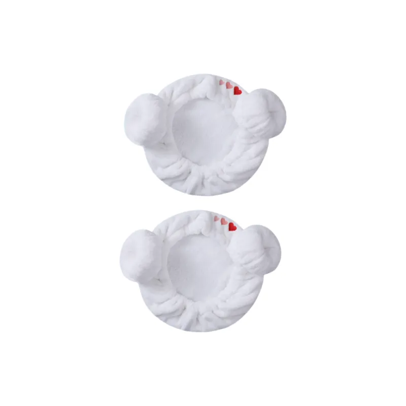 Drizzle Sheep Horn Bath Cap Solid Color-12