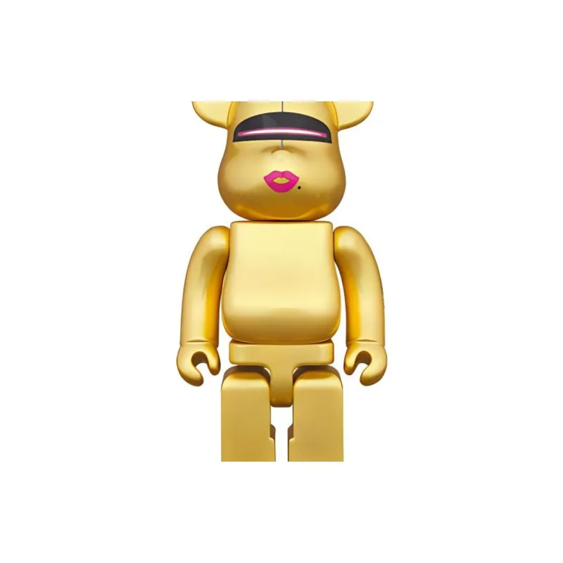 Bearbrick X Kutani X Hajime Sorayama Pure Gold Leaf-1