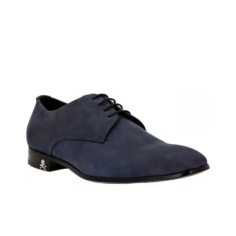 PHILIPP PLEIN Derby Oxford Almond-toe Shoes-2