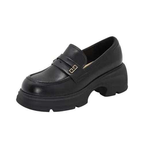 WALKER SHOP Loafers Women's Black/Brown