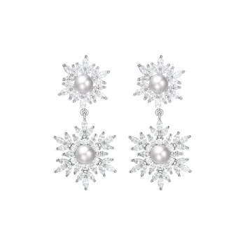 DESIGN CIRCLES Copper Alloy Earrings Women's