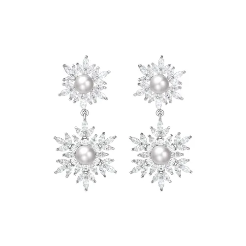 DESIGN CIRCLES Copper Alloy Earrings Women's